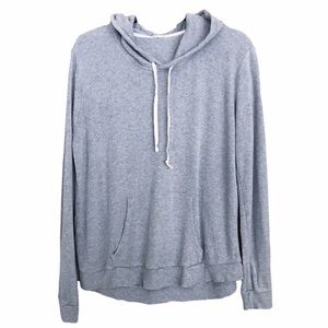 Brandy Melville lightweight grey hoodie pullover